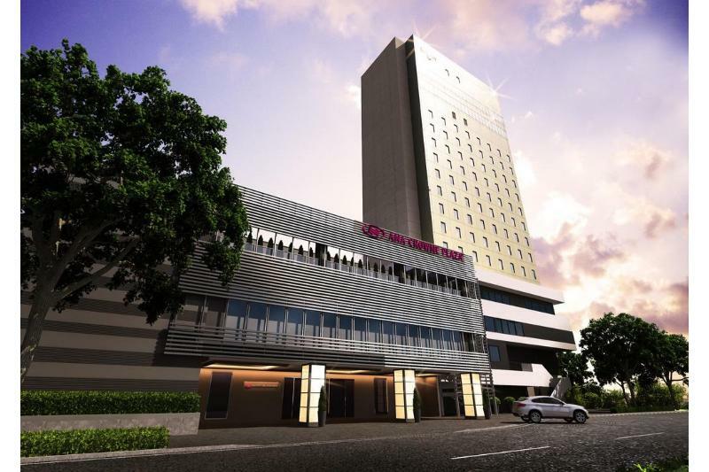 Ana Crowne Plaza Kumamoto New Sky By Ihg Hotel Exterior foto